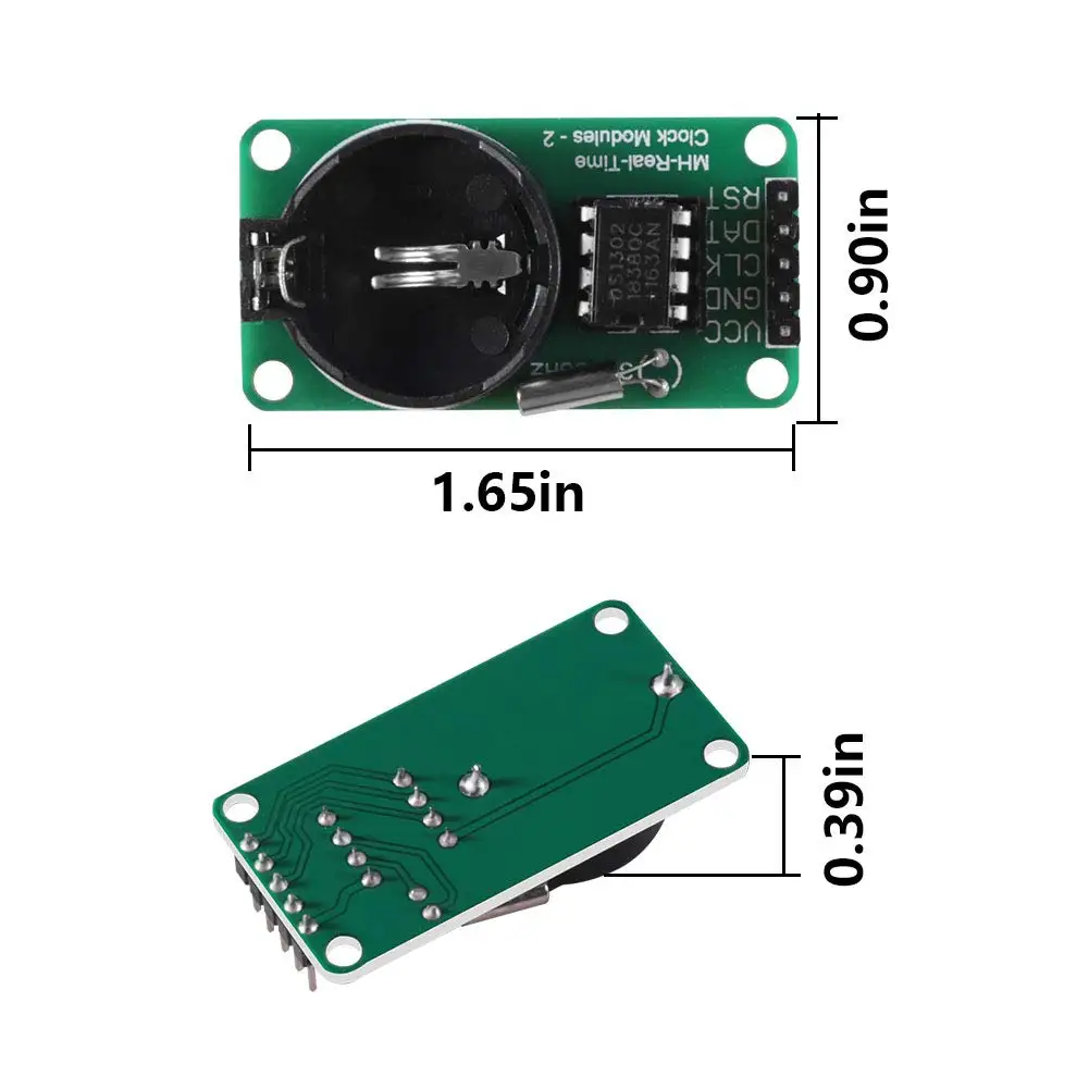 TC DS1302 Real Time Clock Module for Arduino AVR ARM PIC SMD Than DS1307 Without Battery