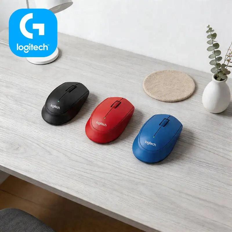 

Беспроводная оптическая мышь Logitech M280 с защитой от пыли, 2,4 ГГц, 1000 DPI, стабильное управление для ноутбуков Windows и Mac