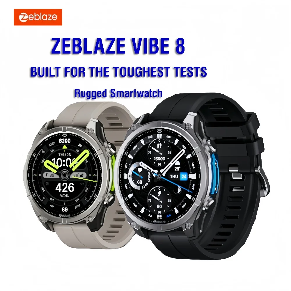 

Zeblaze VIBE 8 Smart watches for man woman kids BT Call Flashlight Heart Rate Blood Pressure Fitness Android reloj inteligente