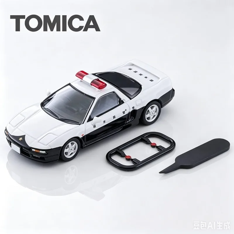 tomytec-tlv-1-64-honda-nsx-police-car-alloy-car-model-n367a-japanese-version-alloy-car-model-adult-collectibles-boys'-toys