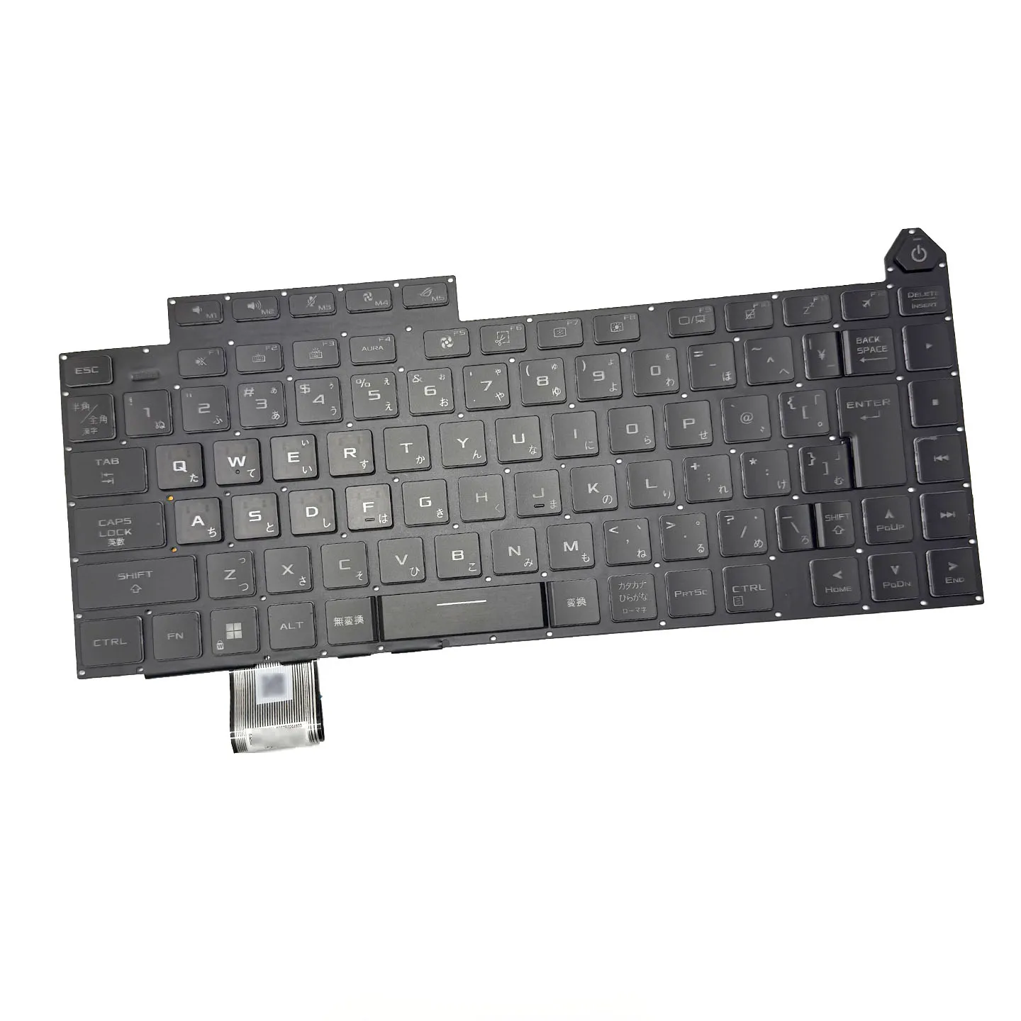 Immagine 3: Tastiera per Laptop Giapponese con Caratteri JA per Rog Strix G16 Scar 16 G614J G634J