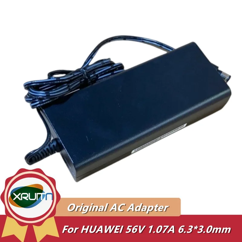 

Оригинальный HW- 560107 D0D 56 В 1,07 А 6,3x3,0 мм адаптер питания переменного тока зарядное устройство для Huawei AP7060DN 56 В 1,07 А блок питания
