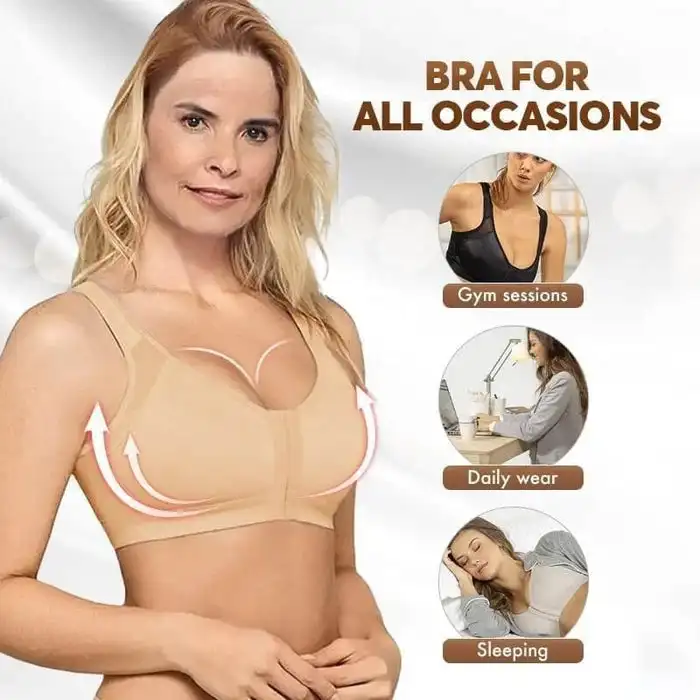 Adjustable Chest Brace Support Multifunctional Bra Sujetador multifunción con sujeción ajustable