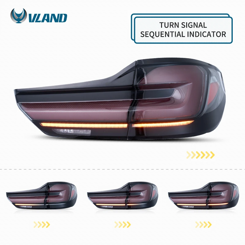 Wholesales Full LED Taillights G31 Style 2017-UP 5 Series 530i 530e 530d 540i Car Rear Lamp Tail Lights for F10 F18 M5