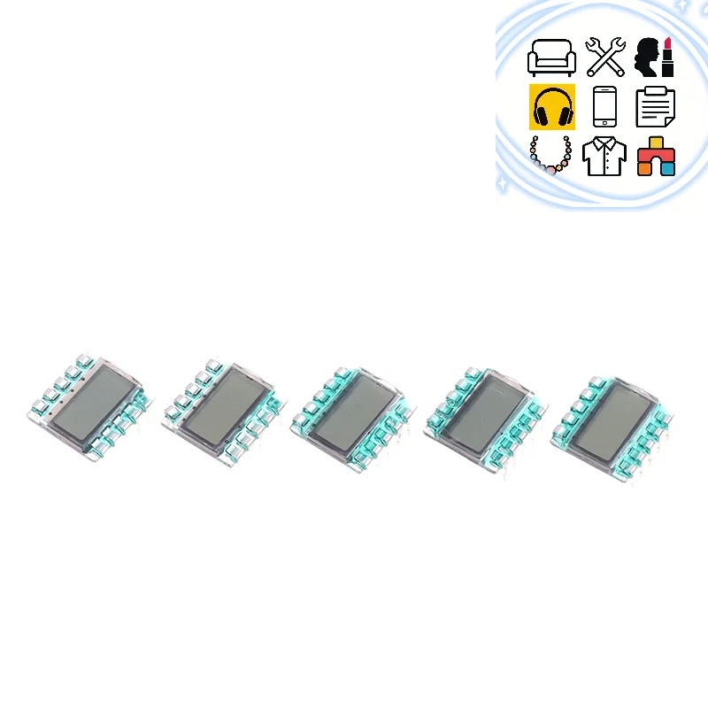 10PIN TN Positive 3-Digits Segment LCD Panel 3.0V Digital Tube Display LCD segment code screen