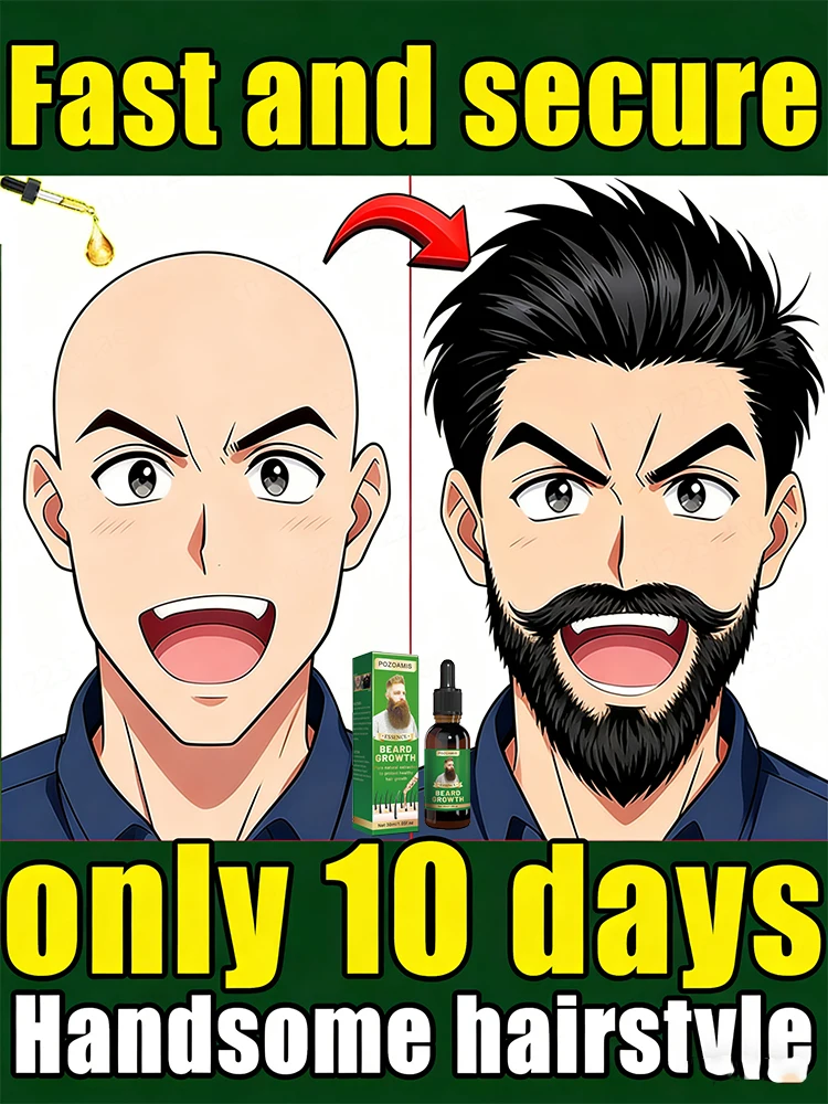 

A must-have for men! This essential oil accelerates hair growth, promotes vigorous beard growth, and boosts masculinity!