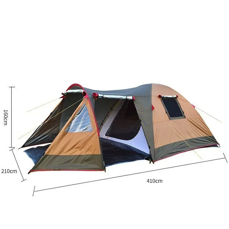 Großer, verdickter Sonnenschutz für den Außenbereich, zusammenklappbar, tragbar, Strandschutz, Campingzelte, leichtes Reisetzelt, Campingausrüstung