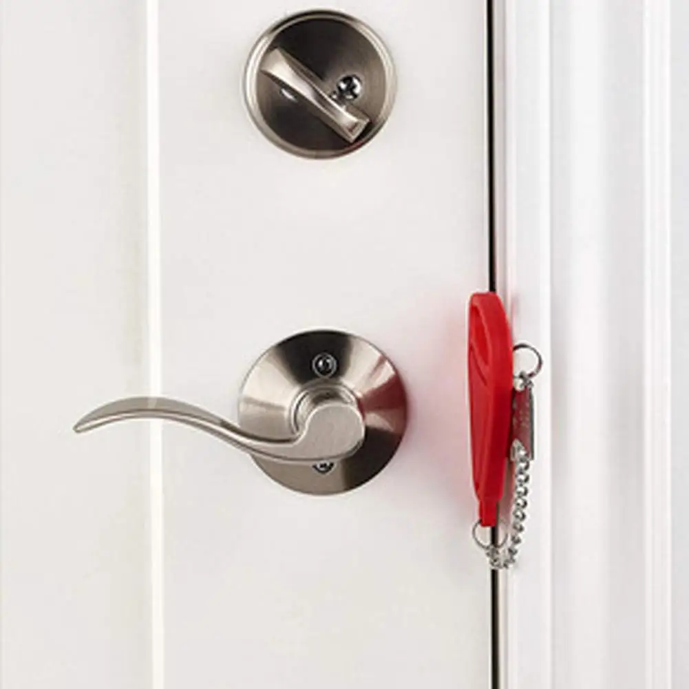 Hotel Security Lock Door Security Device Portable Door Lock for Home Travel Security No Drilling Door Stop for Privacy for Hotel