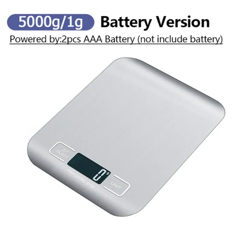 เครื่องชั่งน้ำหนักแบบชาร์จไฟได้จอแสดงผล LCD แบบสแตนเลสเครื่องชั่งอิเล็กทรอนิกส์เครื่องประดับบ้านอาหารของว่างเครื่องมือทำขนมอบชั่งน้ำหนัก