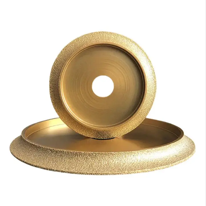 

Brazed Diamond Grinding Wheel Semi-circular Edge French Edge Rounded Edge Marble Diameter 100-170