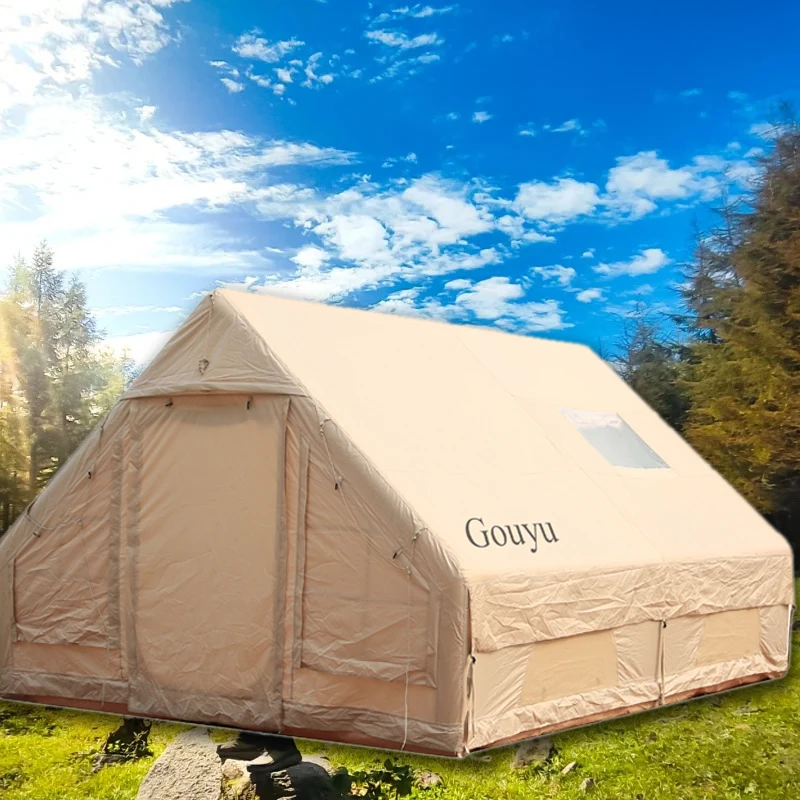 

Inflatable Tent Outdoor No-Build Portable Camping Sun Protection and Mosquito Repellent Picnic Cabin