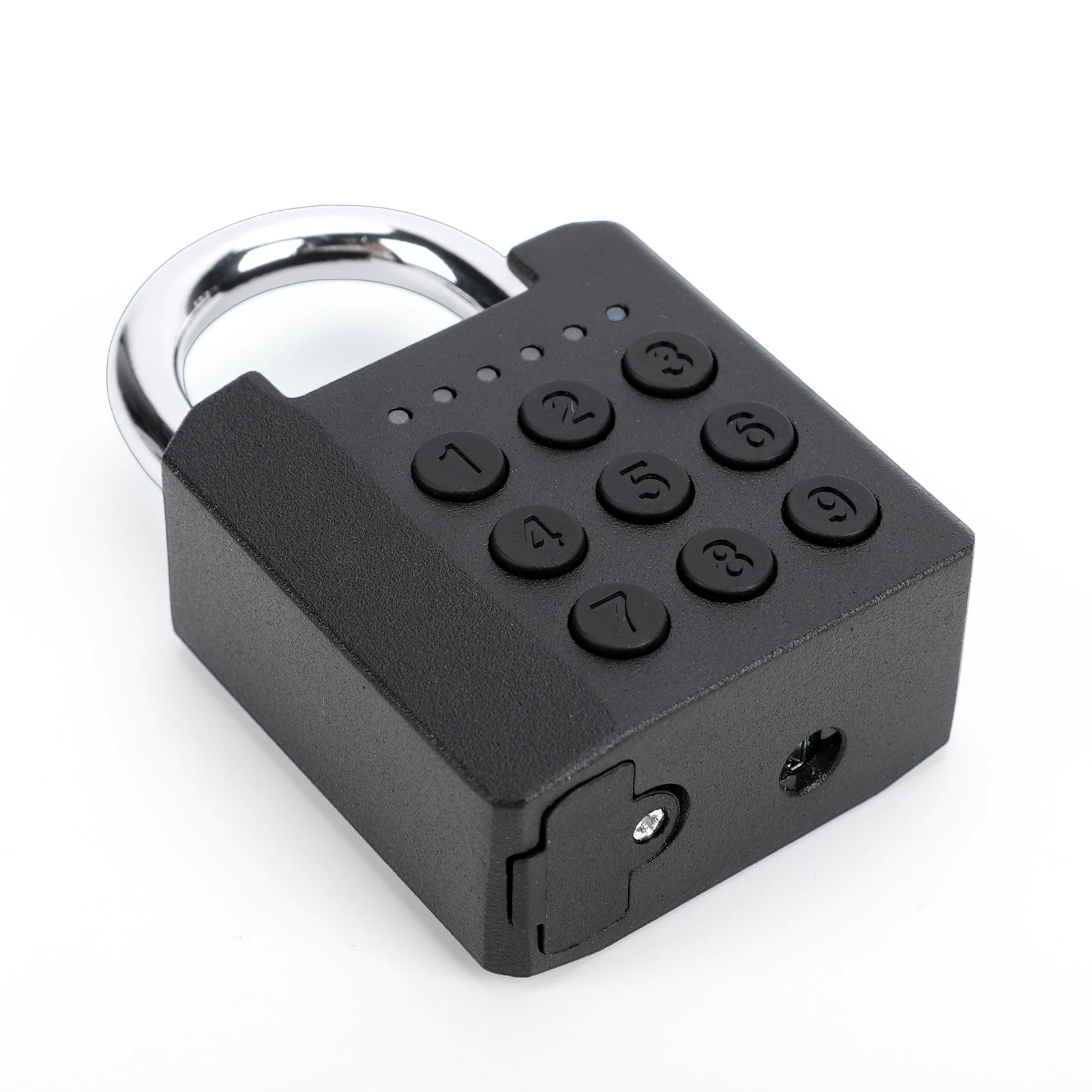 Smart Lock Keyless Entry BT Padlock IP67 Waterproof APP Control Zinc Alloy Body Password Lock for Gym Locker Cabinet Door
