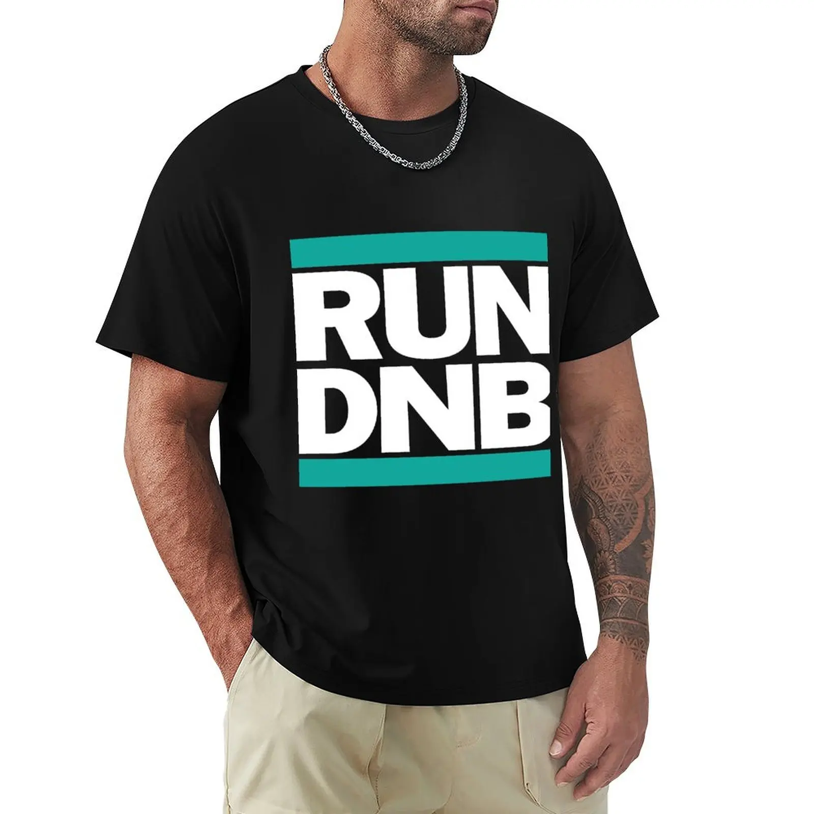 Мужская футболка с графическим принтом, большого размера