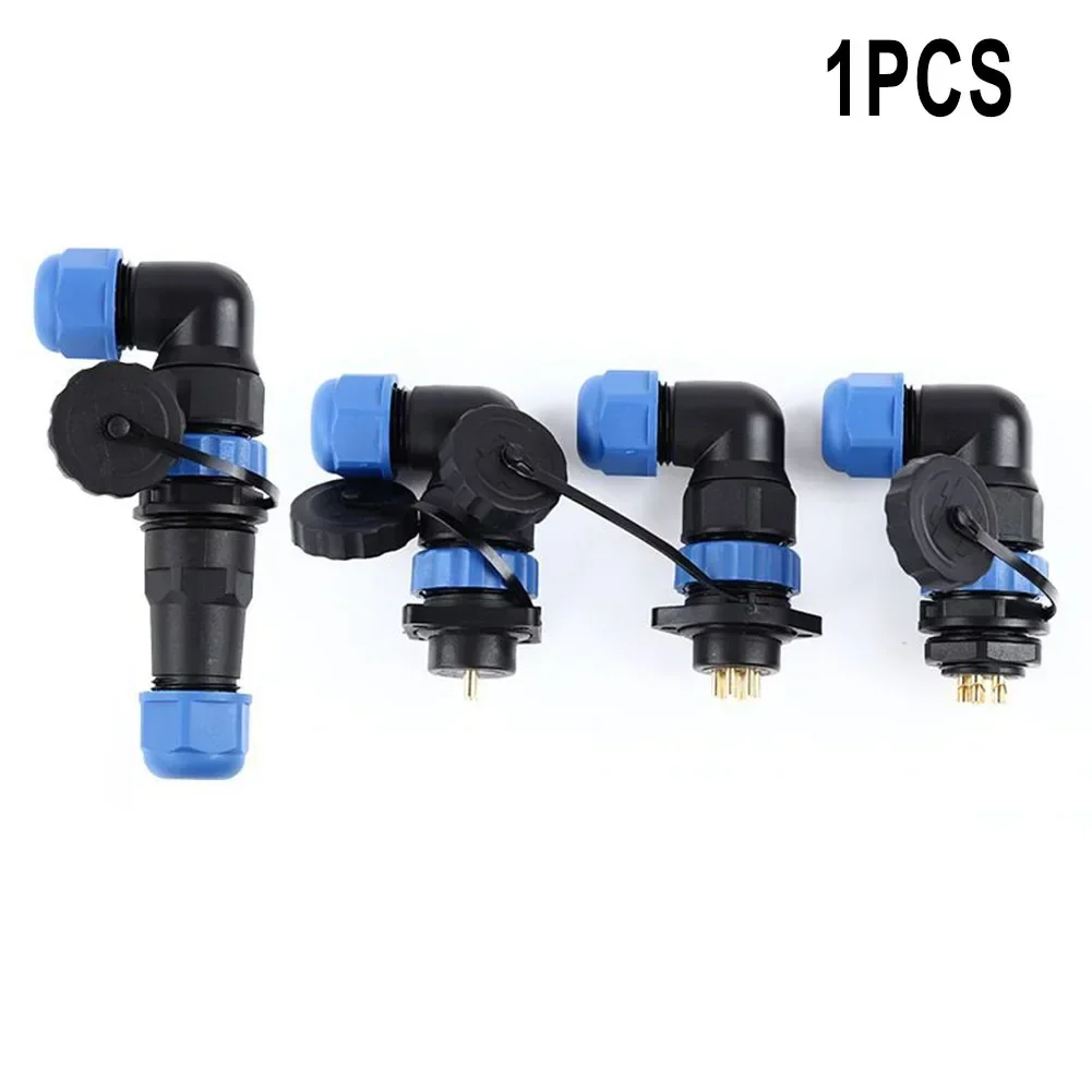 

Suitable for Network Communication Lighting System and Ship Power Fields Waterproof Circular Connector 90 Degree Elbow