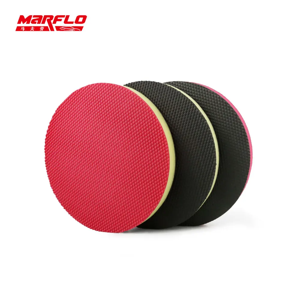 160mm MARFLO Car Washing Magic Clay  Bar Pad Cleaning Paint Before Car Polish Sponge Wax Medium King Heavy Grade