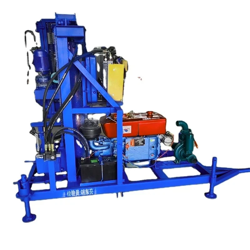 

Small Water Well Drilling Rig Machine Mini Drilling Rig Popular Customized 100 Meter Water Well Drilling Rig Machine for Mexico