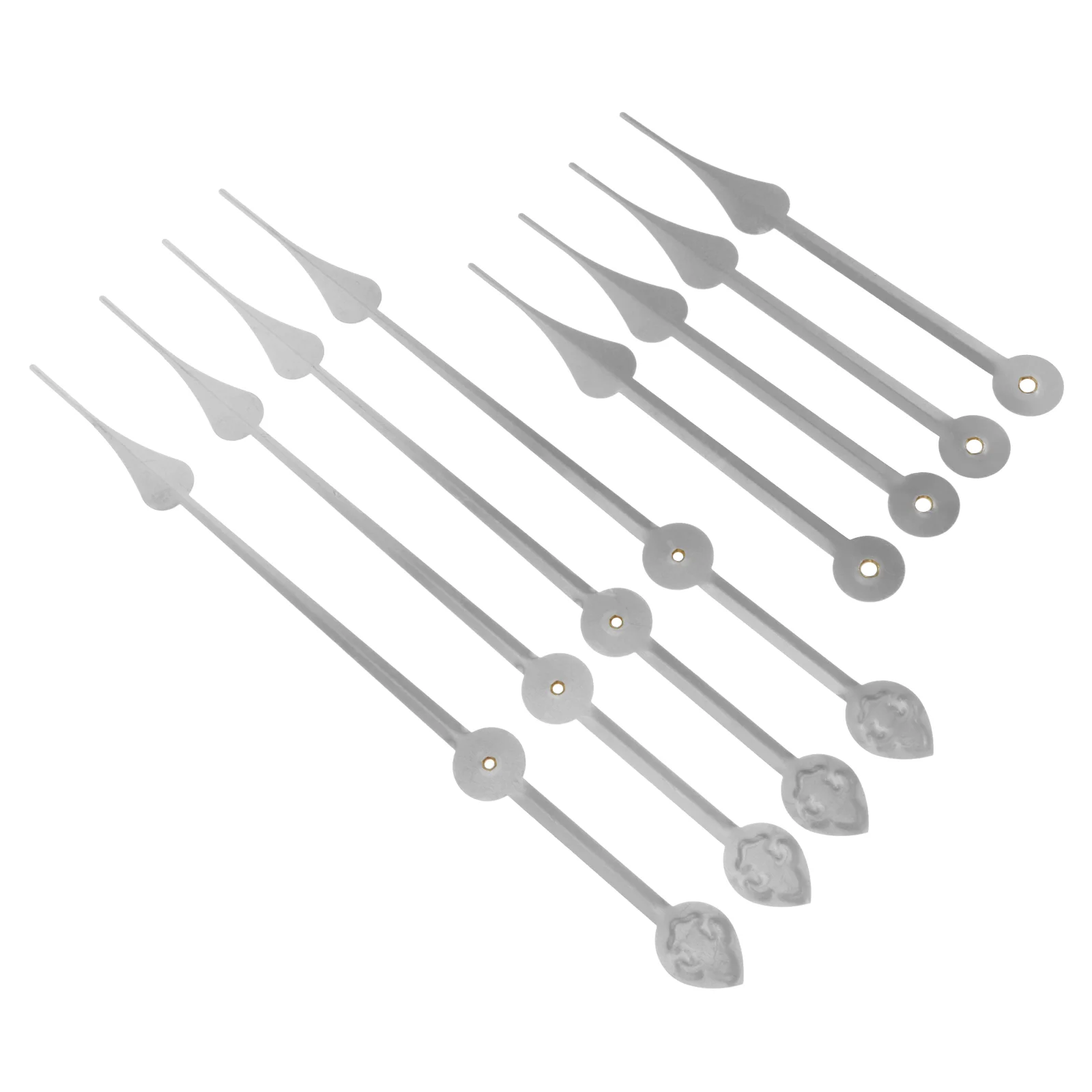 4pcs Durable Clock Hands Practical Clock Pointer Quartz Movements Parts Clock Parts Mute Hands Clock Pointer Replacement