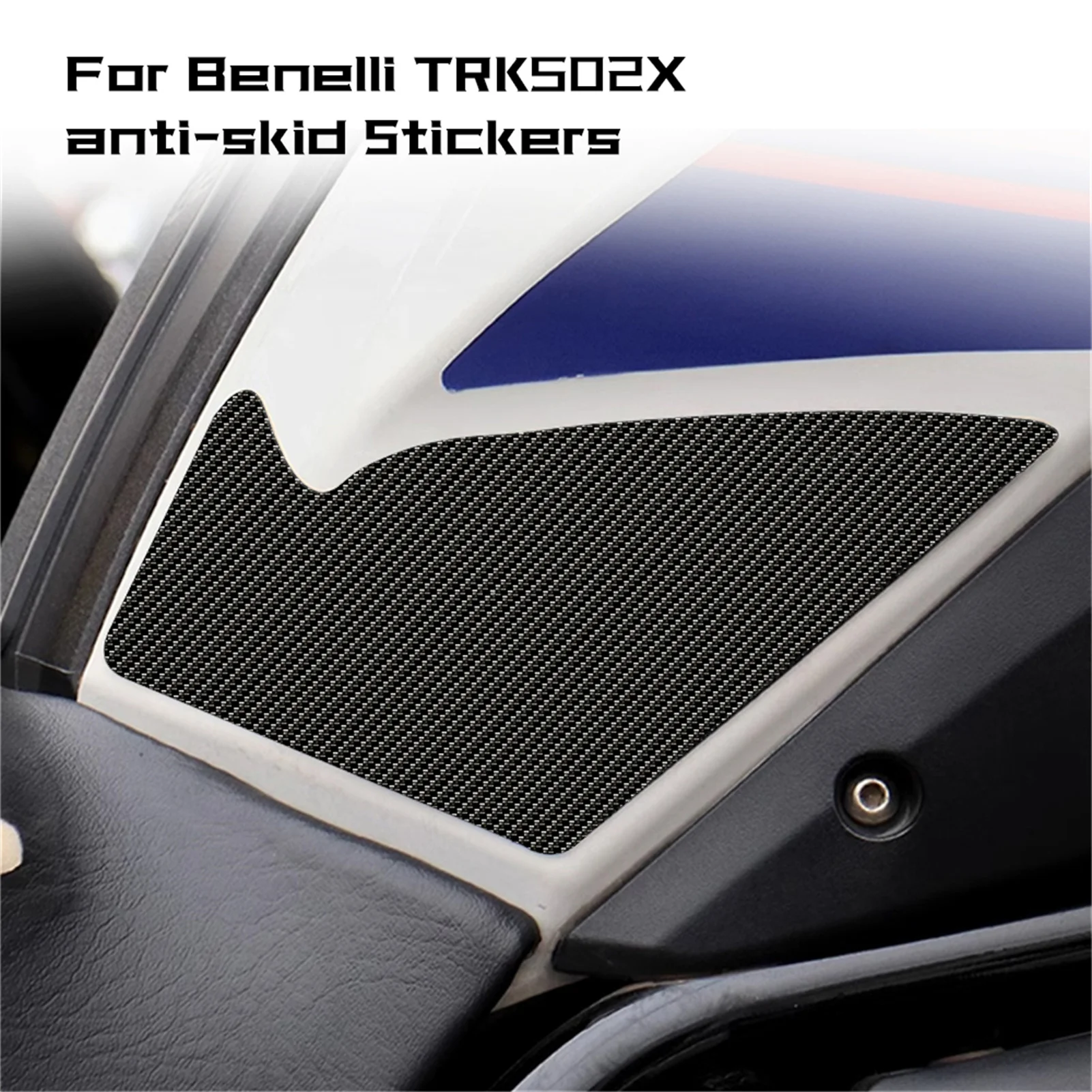 For Benelli TRK502 TRK 502 502X 2016 - 2023 Motorcycle Fuel Tank Pad Sticker Protection Anti slip Pad knee pads