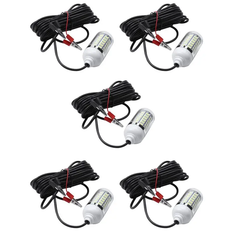 attwo-5x-12v-15w-fishing-light-108pcs-2835-led-underwater-fishing-light-lures-fish-finder-lamp-attracts-prawns-squid-krill