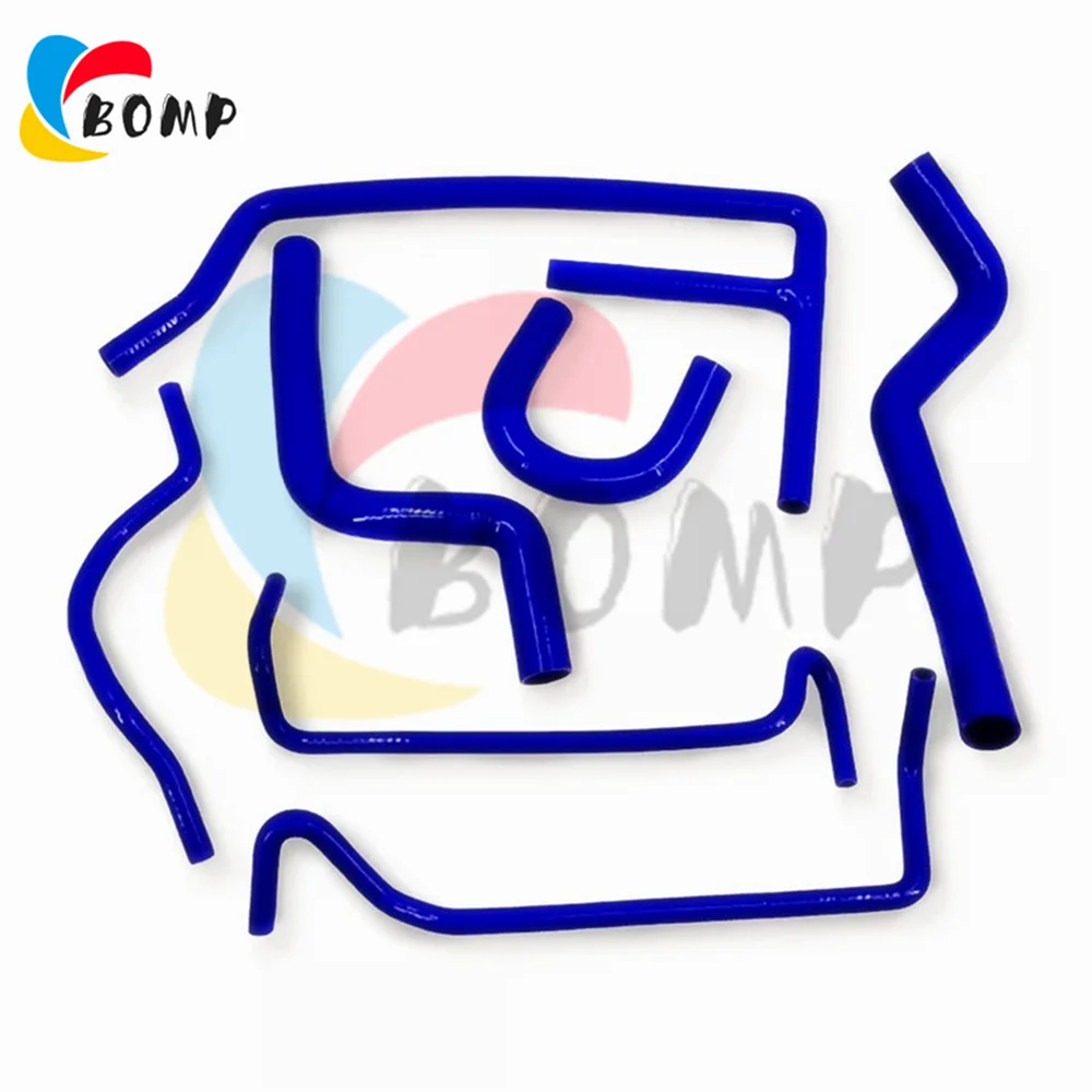 طقم خراطيم سخان المبرد من السيليكون لـ 2015-2020 Ford Mustang Ecoboost 2.3L Turbo