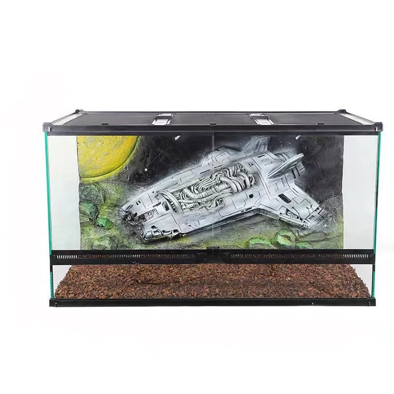 90 * 50 * 50 climbing pet box rainforest tank tropical ecological palace guardian lizard frog landscaping tank