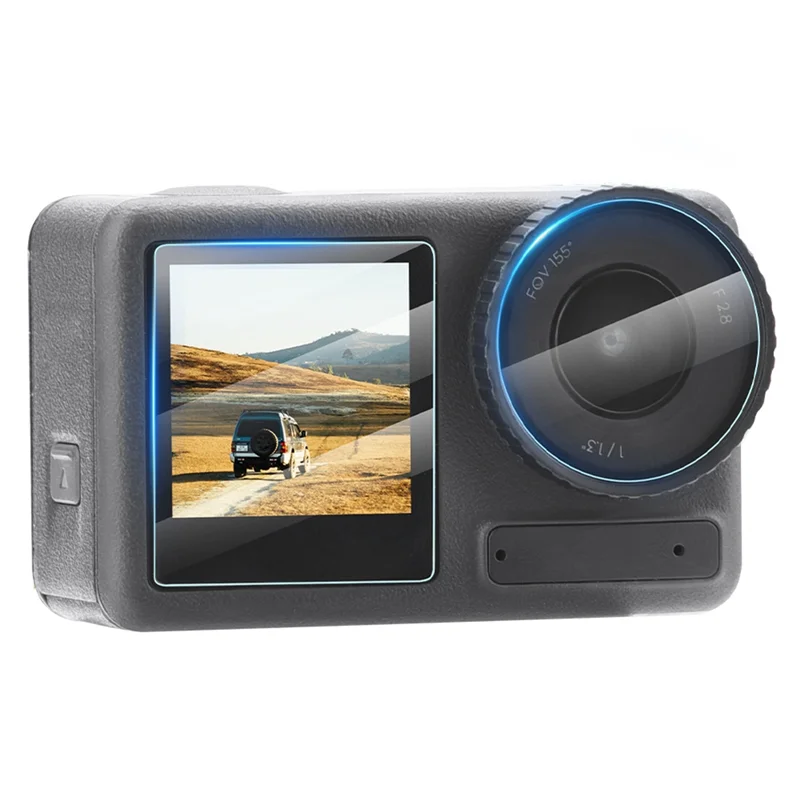 New!Camera AR Films Kit For DJI Osmo Action 4 Front Rear Screen Protector Lens Protective Film