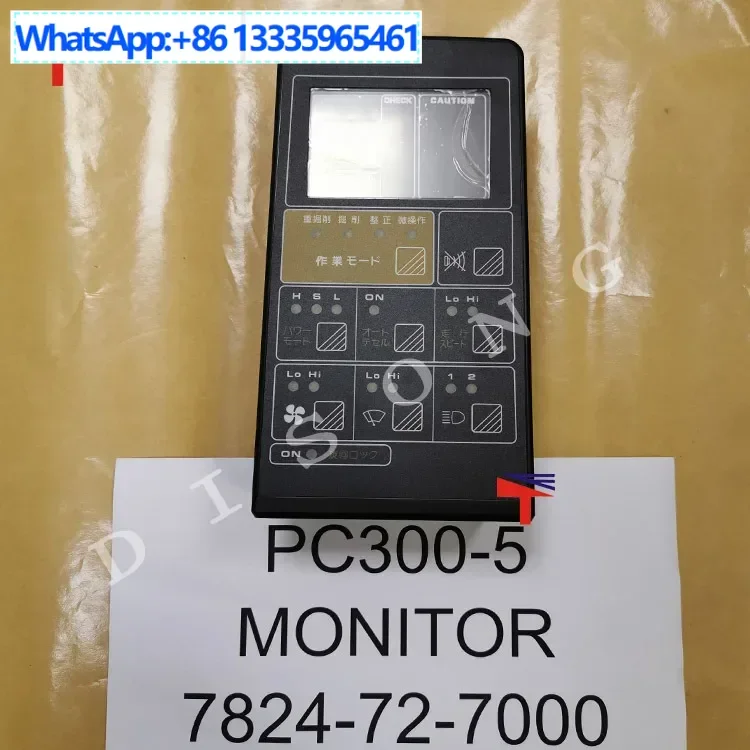 

Applicable excavator electrical parts PC300-5 display 7824-72-7000