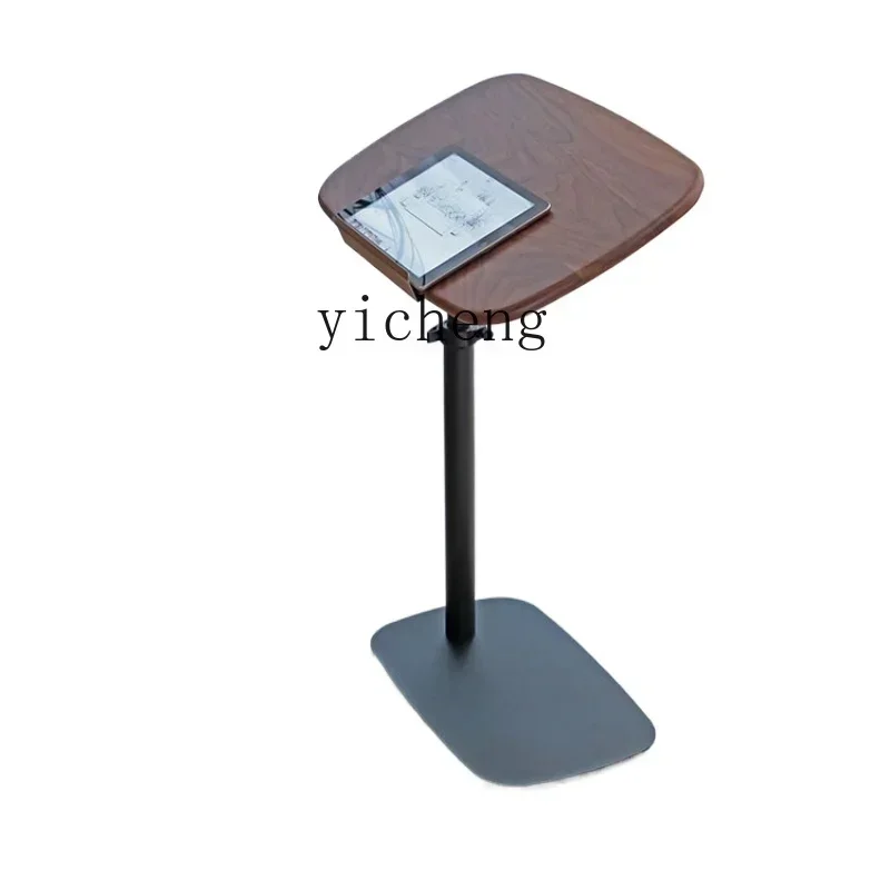 

Adjustable Rotating Side Table Sofa and Bedside Mobile Solid Wood Reading Multifunctional Small Table