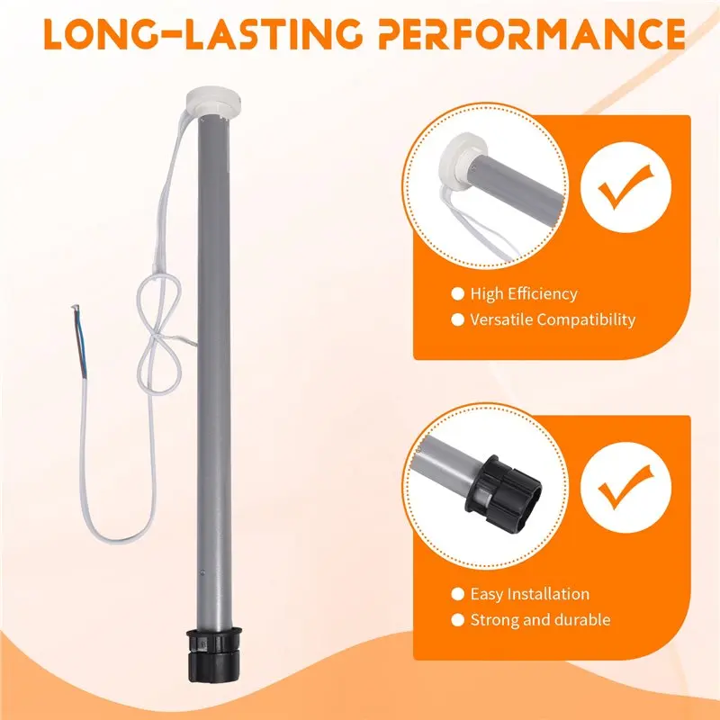 New-Tuya Automatic Smart Zigbee Roller Shade Blinds Motor For 38Mm Tube Remote Control L For Smart Life Alexa Google Home 1.1N.M