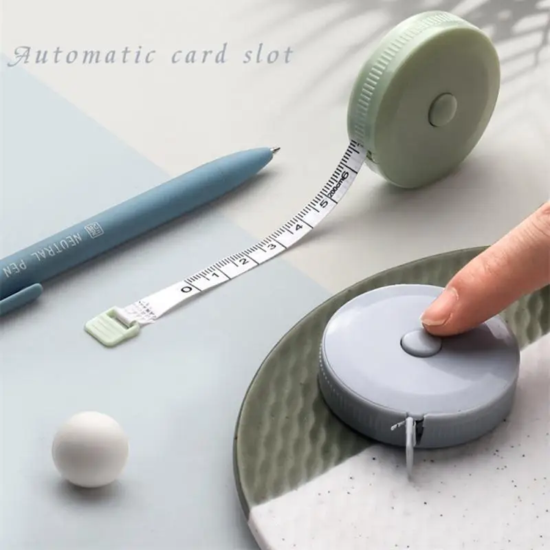 1.5m/60inch Soft Tape Measure Double Scale Body Sewing Flexible Ruler for Weight Loss Medical Body Measurement Sewing Tailor Cra