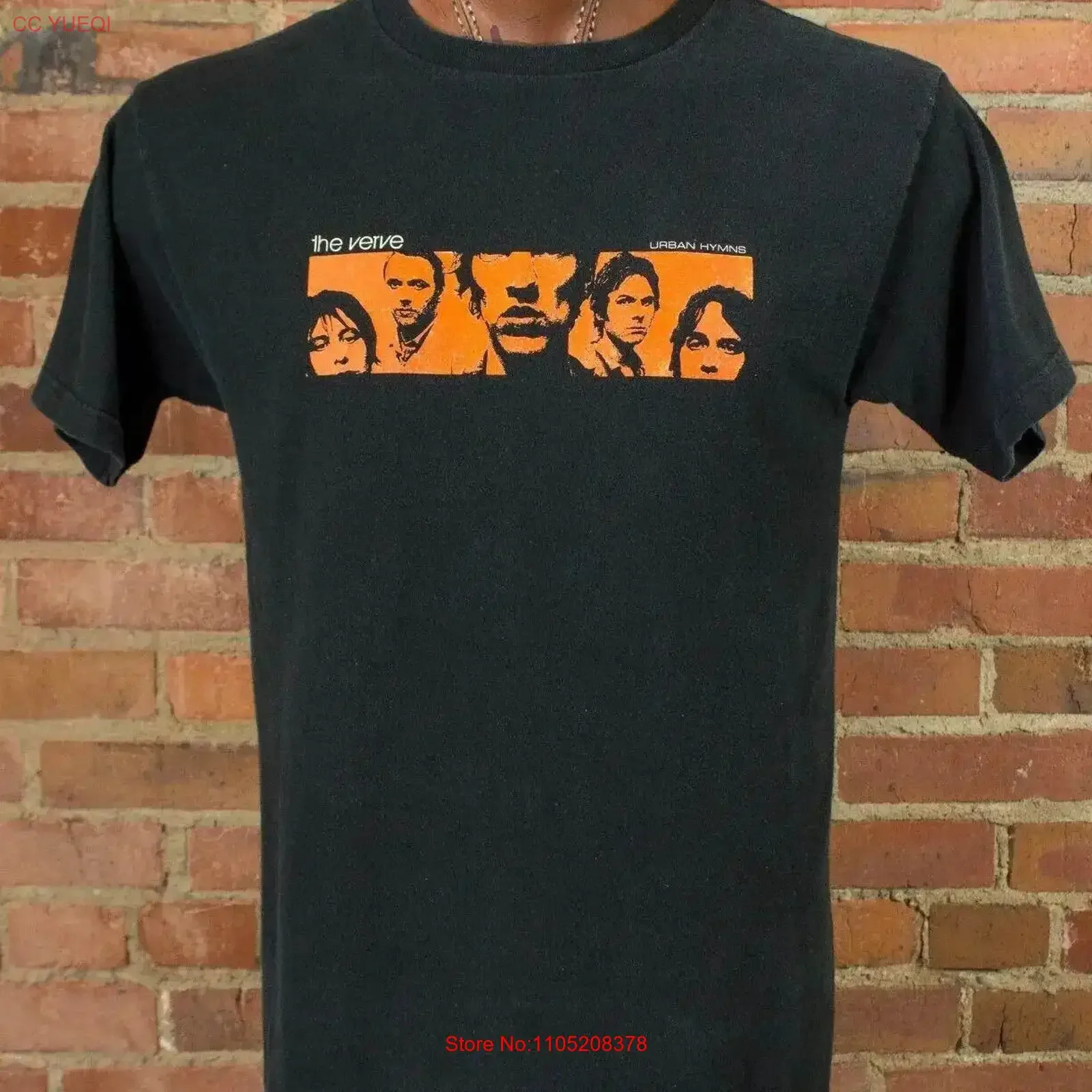 Popular The Verve Band  Men S 235XL T Shirt 7D741 vintage Washed Comfortable Versatile Stylish fashion Casual graphic homme