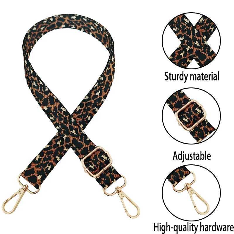 2.5 センチメートルカラフルなバッグストラップハンドバッグ用調節可能なシングルショルダーベルトストラップショルダーバッグバッグアクセサリー交換ベルト