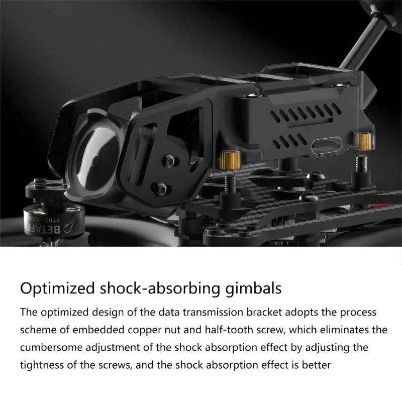 R91A Innovative Frame Innovative Designings Structure Wind resistant Quadcopter Frame Drones Repair Part fitting for Pavo20