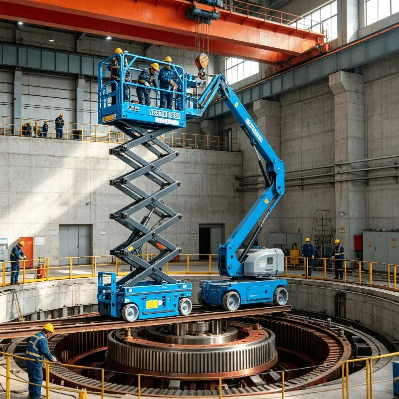 Aerial Lifting Platform Scissor Lift Work Platform Scissor Lift Table 14m 16m Crawler Tracked Electric Hydraulic Lift