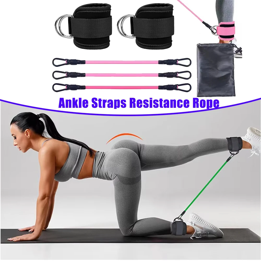 conjunto-de-faixas-de-resistencia-com-faixa-para-tornozelo-e-cabo-para-maquina-de-ginastica-corda-para-treino-de-pernas-alongamento-fitness-yoga-corrida-elastico