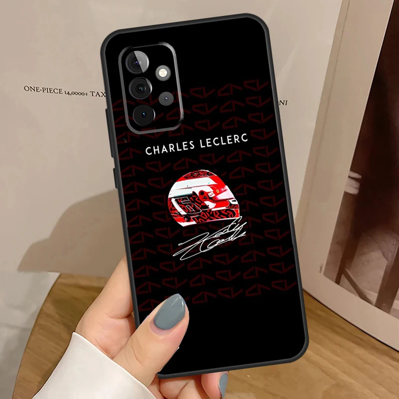 Charles Leclerc 16 Phone Case For Samsung Galaxy A32 A52 A12 A53 A33 A23 A13 A54 A34 A14 A51 A15 A25 A35 A55