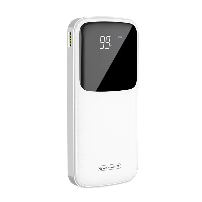 New Arrival Digital Display with 4 built-in cables output Power Bank 20000mAh Mobile Charger portable Power Bank