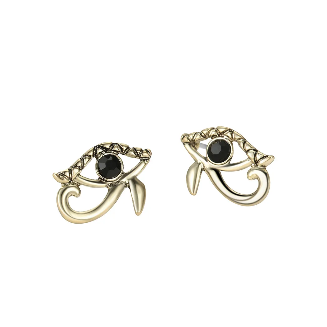 QIAMNI Ethnic Evil Eye Earrings For Women Vintage Mysterious Ancient Egypt Egyptian Pharaoh Eye Of Horus Earring Jewelry Gift