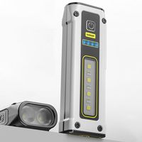 ABS Multifunction LED Flashlight Power Bank Portable Outdoor Camping Light Rechargeable Handheld Night Light Hiking