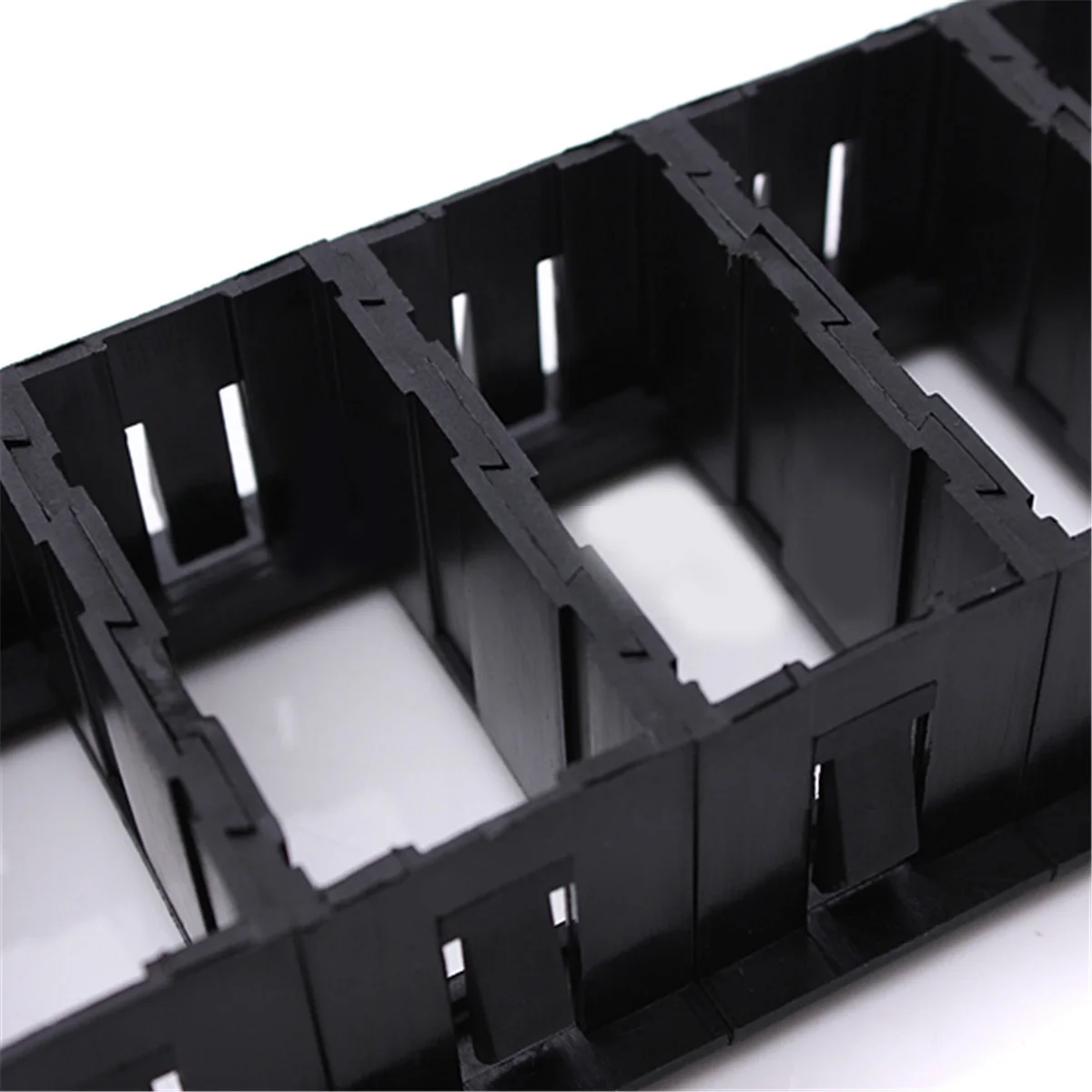 6 Gang Plastic Boat Rocker Switch Clip  Panel Patrol Holder Housing Black  High Quality   Car Part Accessories