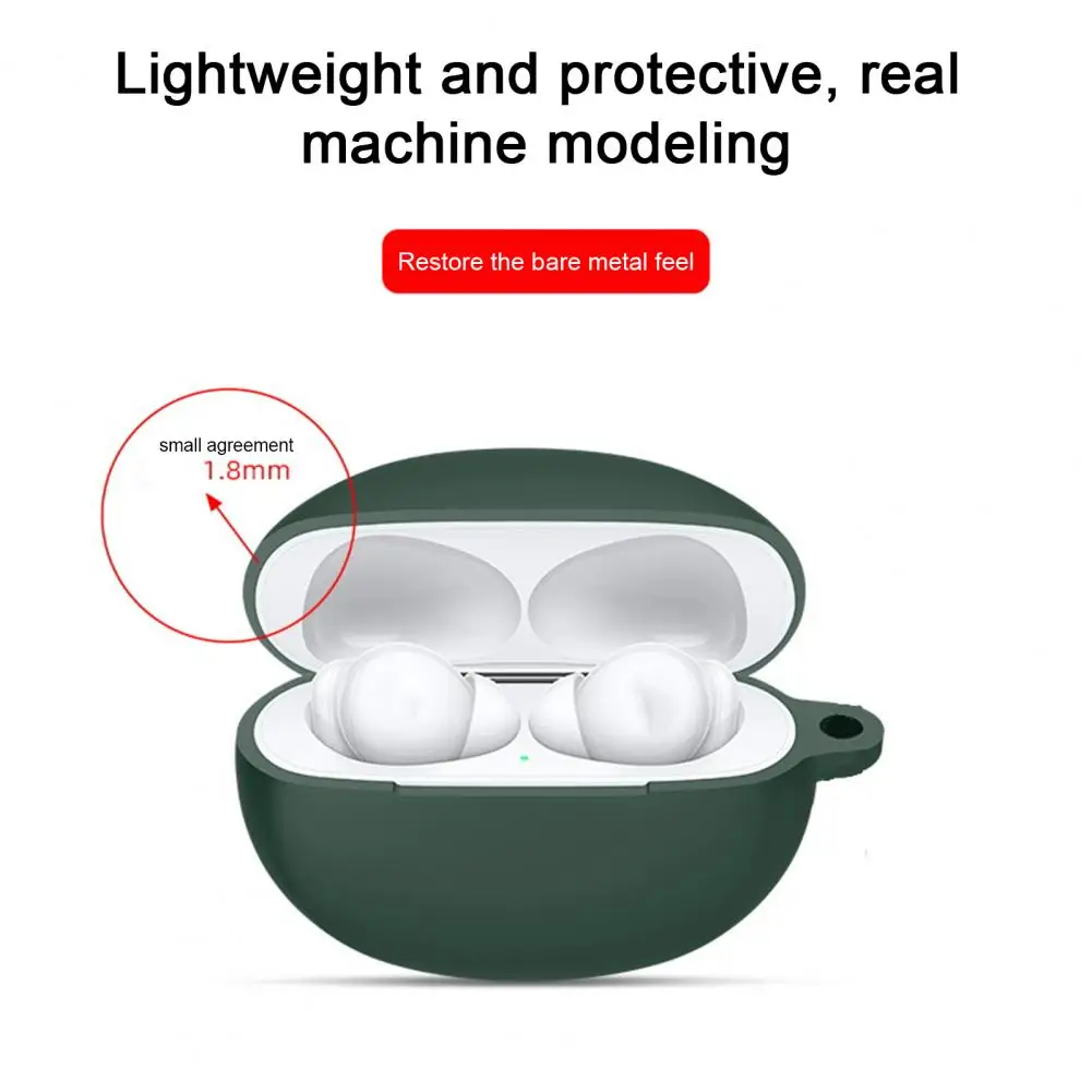 Custodia per auricolari custodia per auricolari Anti-caduta custodia protettiva per auricolari in Silicone per Realme Buds T100 Anti-goccia a copertura totale