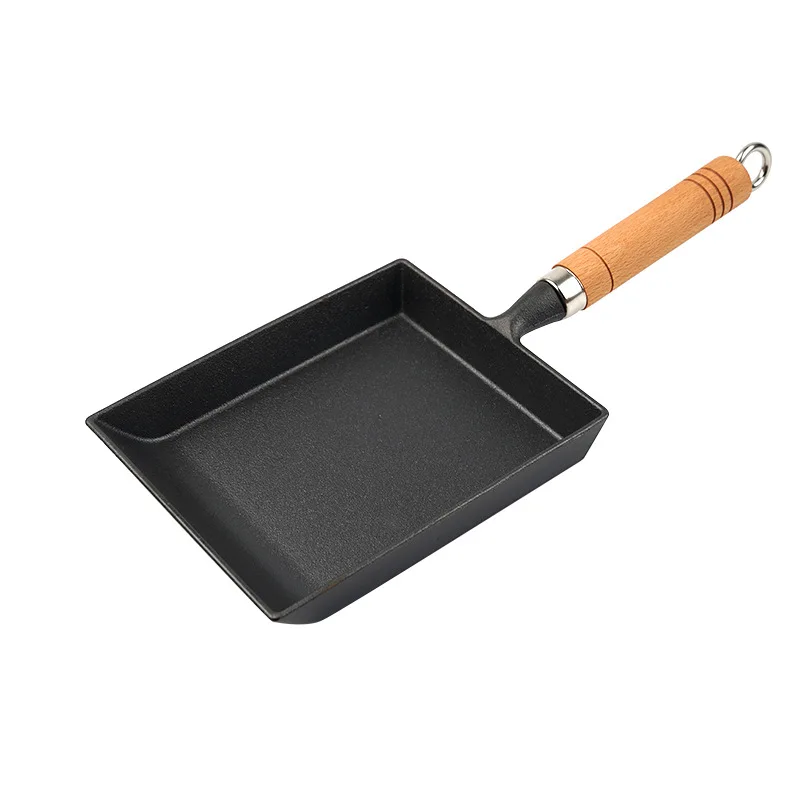 Non-Stick Japanese Cookware Household Kitchen Egg Pan Pancake Frying Pan Cast Iron Pot Easy To Clean Cooking Tools Square Pot