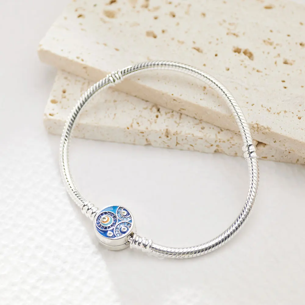 New Bracelet 925 Silver Cat & Dog Bracelet for Original Charms Beads Jewelry Women's DIY Jewelry Making Gifts