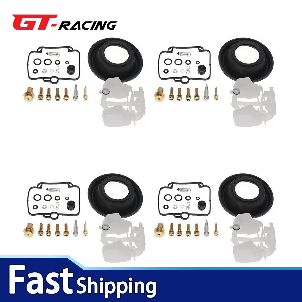 

For Suzuki Katana 750 GSX750F 1989–1997 4 Sets Carburetor Repair Kit Carb Rebuild Repair Kit