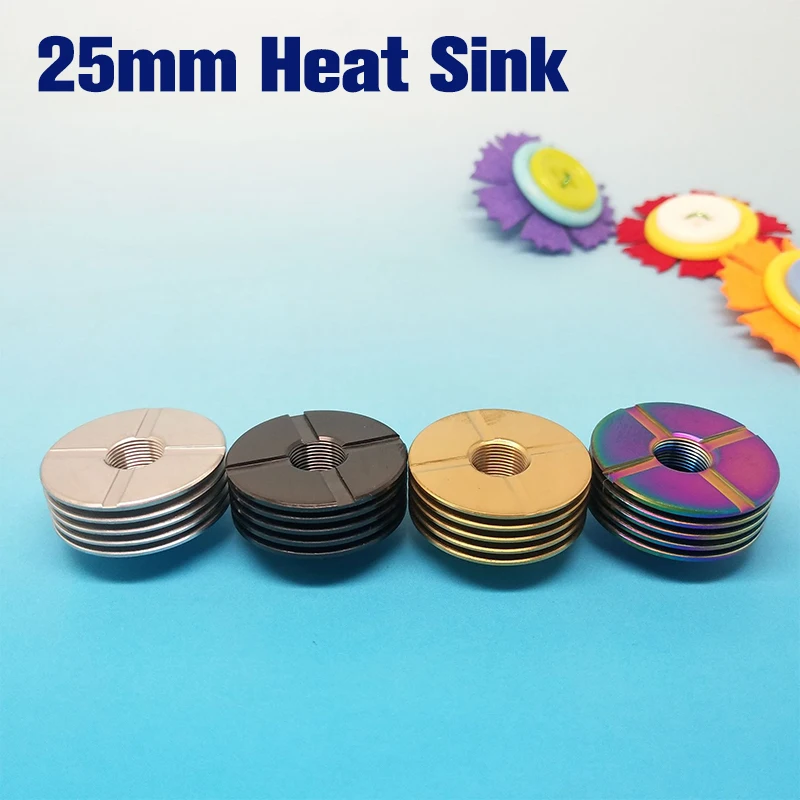 

Atomizer Base 25mm DIY Connector Heat Dissipation Heat Sink Deck For 510 Tread Adapter Heat Insulation
