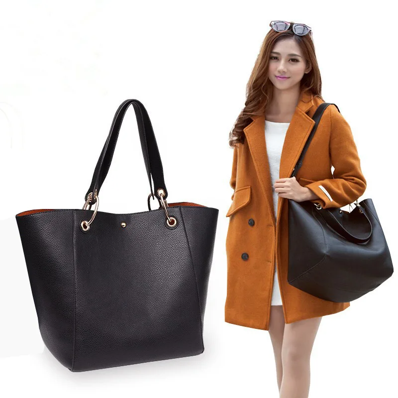 

Simple retro design for fashionable women PU leather shoulder bag 2025 luxury design high handle handbag travel off-road wallet