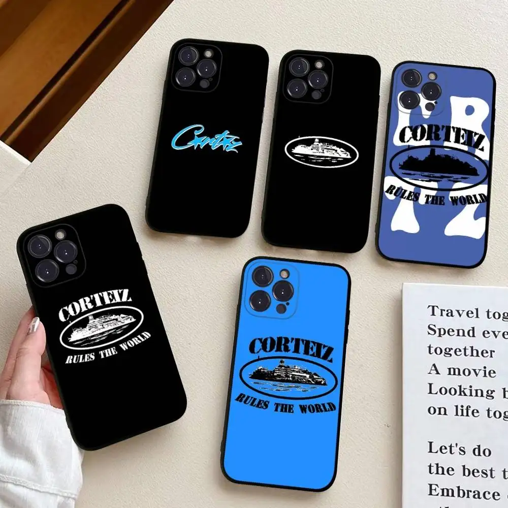 The World-C-Corteizs Handyhülle für iPhone 17 Pro Max Air Rückseiten-Cover 16 15 14 13 12 11 Pro Max Hülle