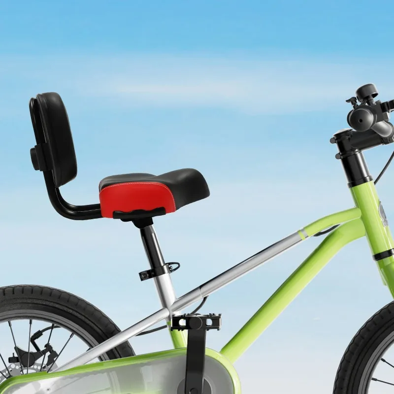 Electric bike saddle, electric tricycle backrest saddle, electric bike seat cushion thickened, sturdy and durable, comfortable