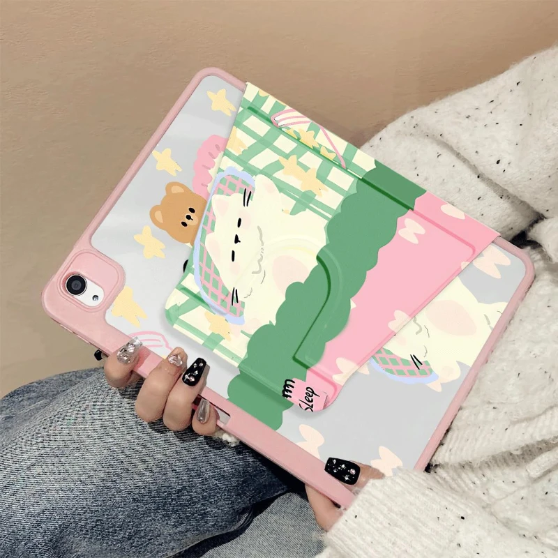 Sleeping Puppy Rotation Cover for IPad 10th Generation Case 2022 IPad Air 5 Air 4 10.9 2020 Pro 11 Ipad Air3 10.5 Tablet Case