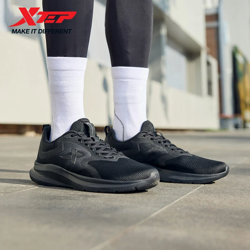 

Xtep Running Shoes For Men Outdoor Quick-Drying Wear-Resistant Support ETPU Material Lightweight Surface Sneakers 876319110028